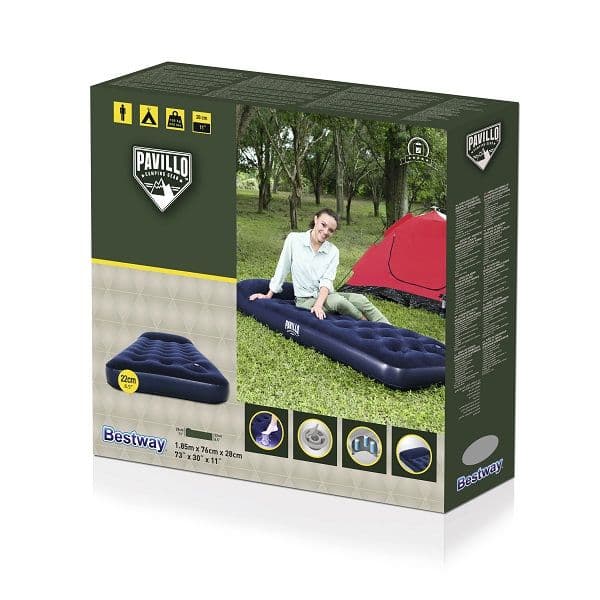 Pavillo Aeroluxe Airbed Twin Built In Foot Pump thumbnail 2