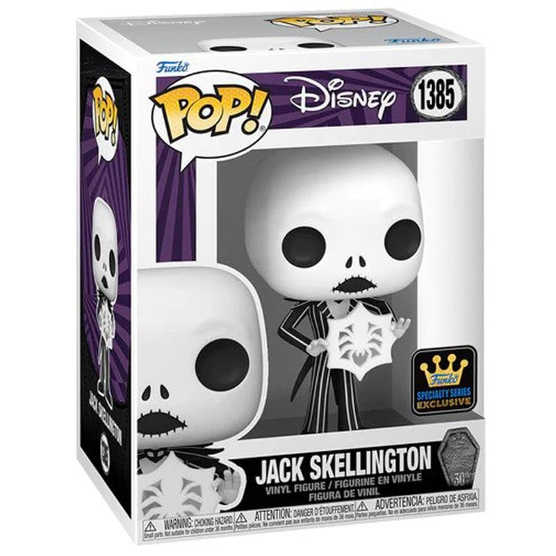 Funko Pop Disney Jack with Snowflake Figure