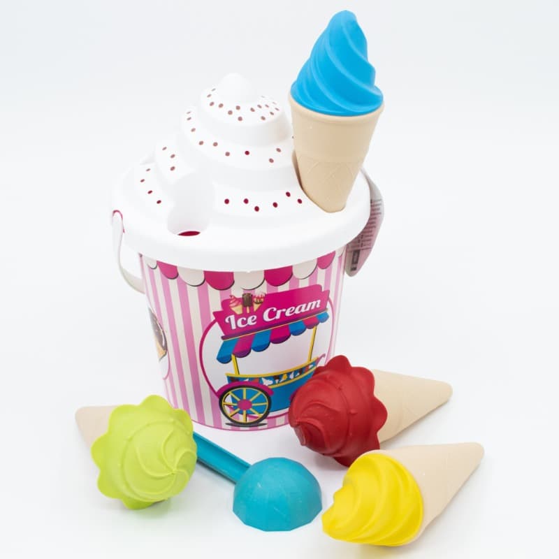 Mondo Beach Play Bucket Set Ice Cream thumbnail 3