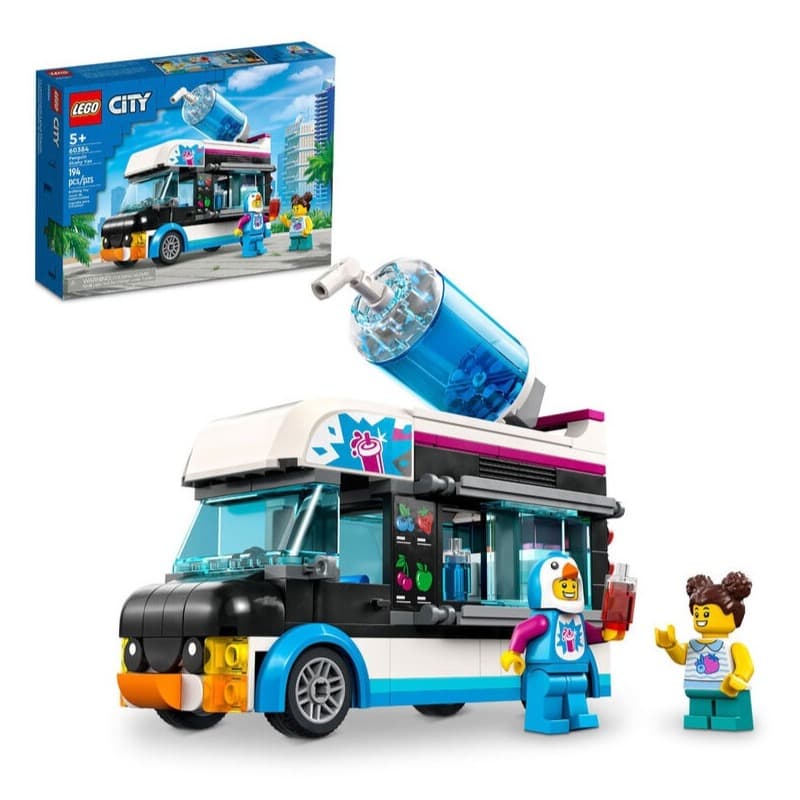 LEGO City Penguin Slushy Van Building Toy Set - 194 Pcs thumbnail 4