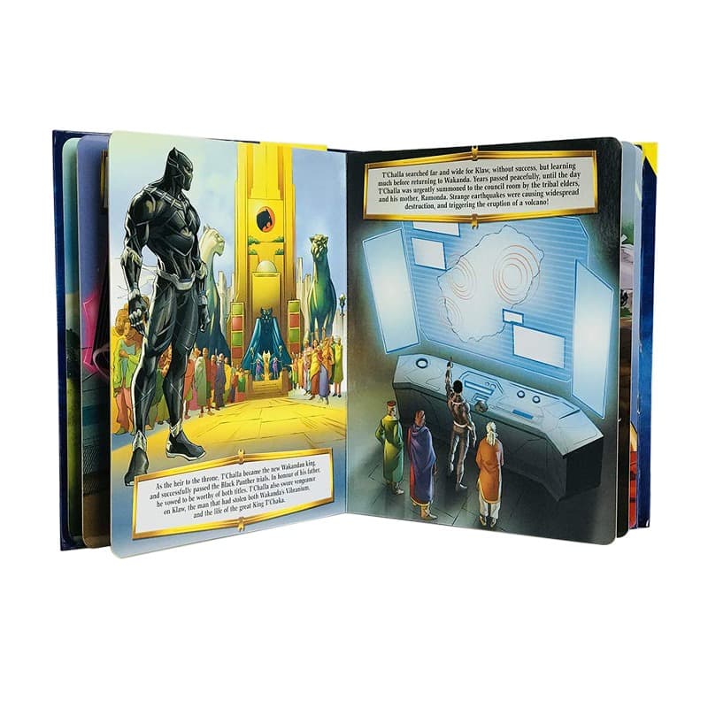Marvel Black Panther My Busy Book thumbnail 2