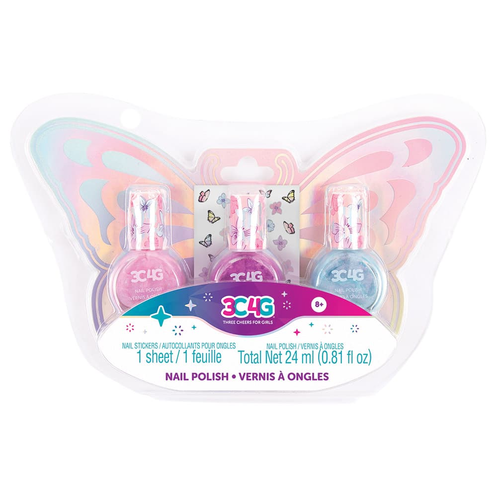 3C4G - Butterfly Nail Polish Trio