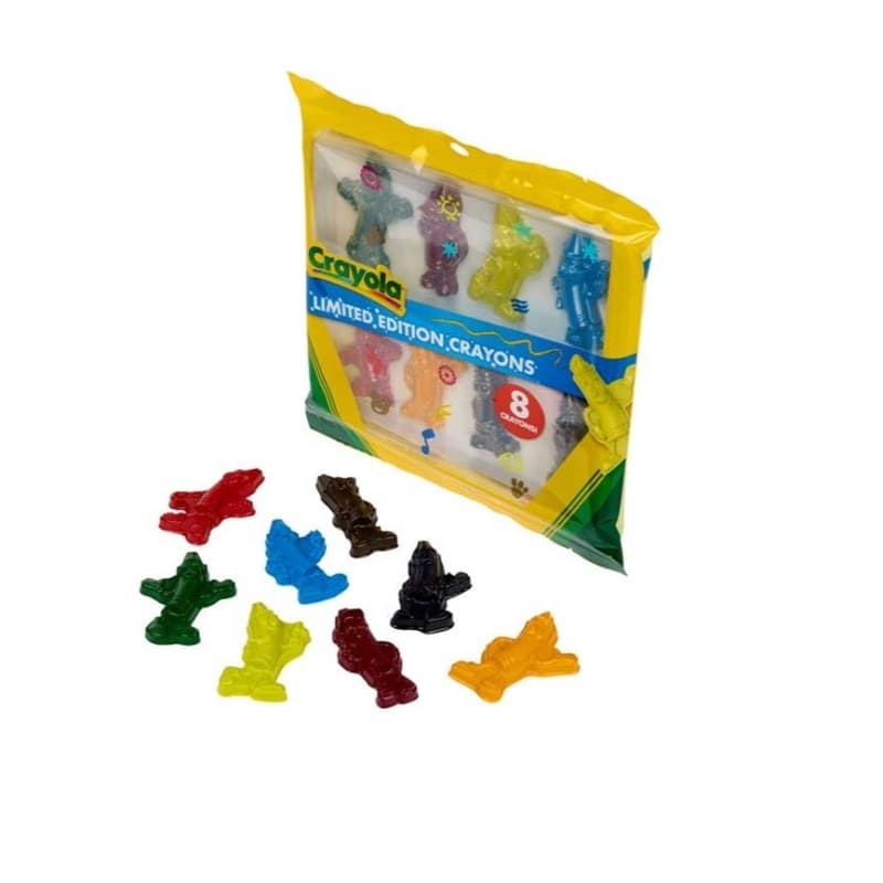 Crayola Limited Edition Character Shaped Crayons 8 Count thumbnail 2