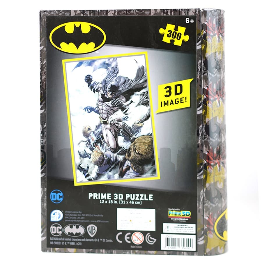 DC Comics Batman 300 Pcs 3D Effect Puzzle thumbnail 3