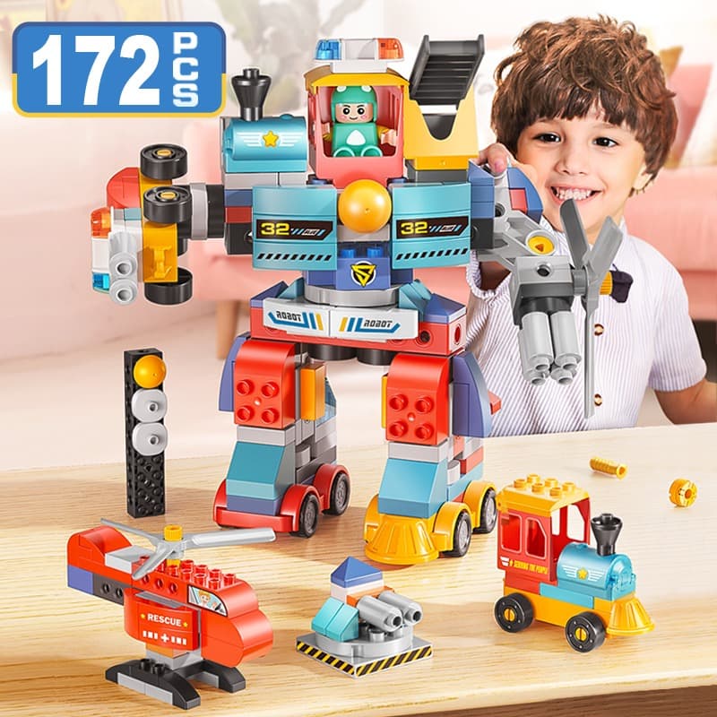 Feelo Variable Robot Building Blocks Set | 172 Pieces thumbnail 3
