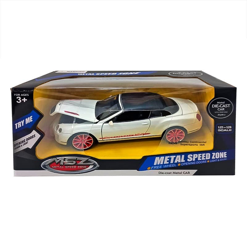 Metal Speed Zone Bentley Continental Super Sports