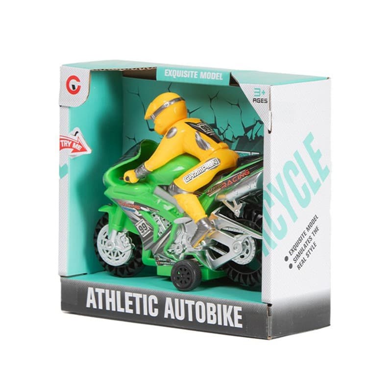 Athletic Autobike Toy - Green thumbnail 2