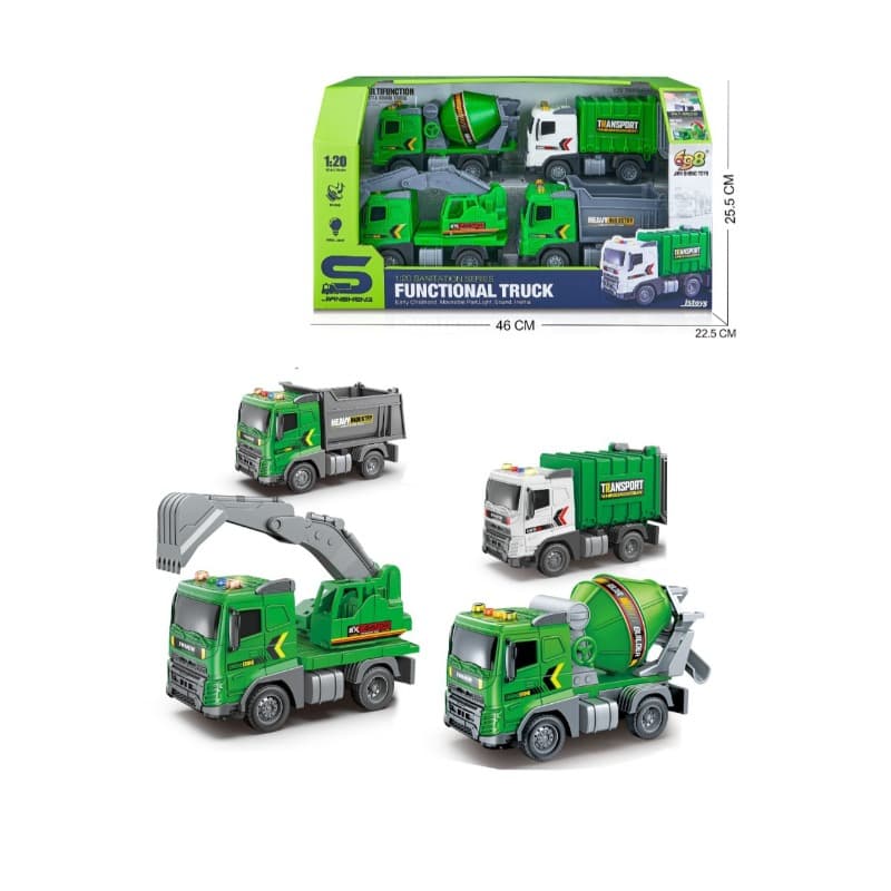 Tc Toys Functional Truck 1:20 For Kids thumbnail 3