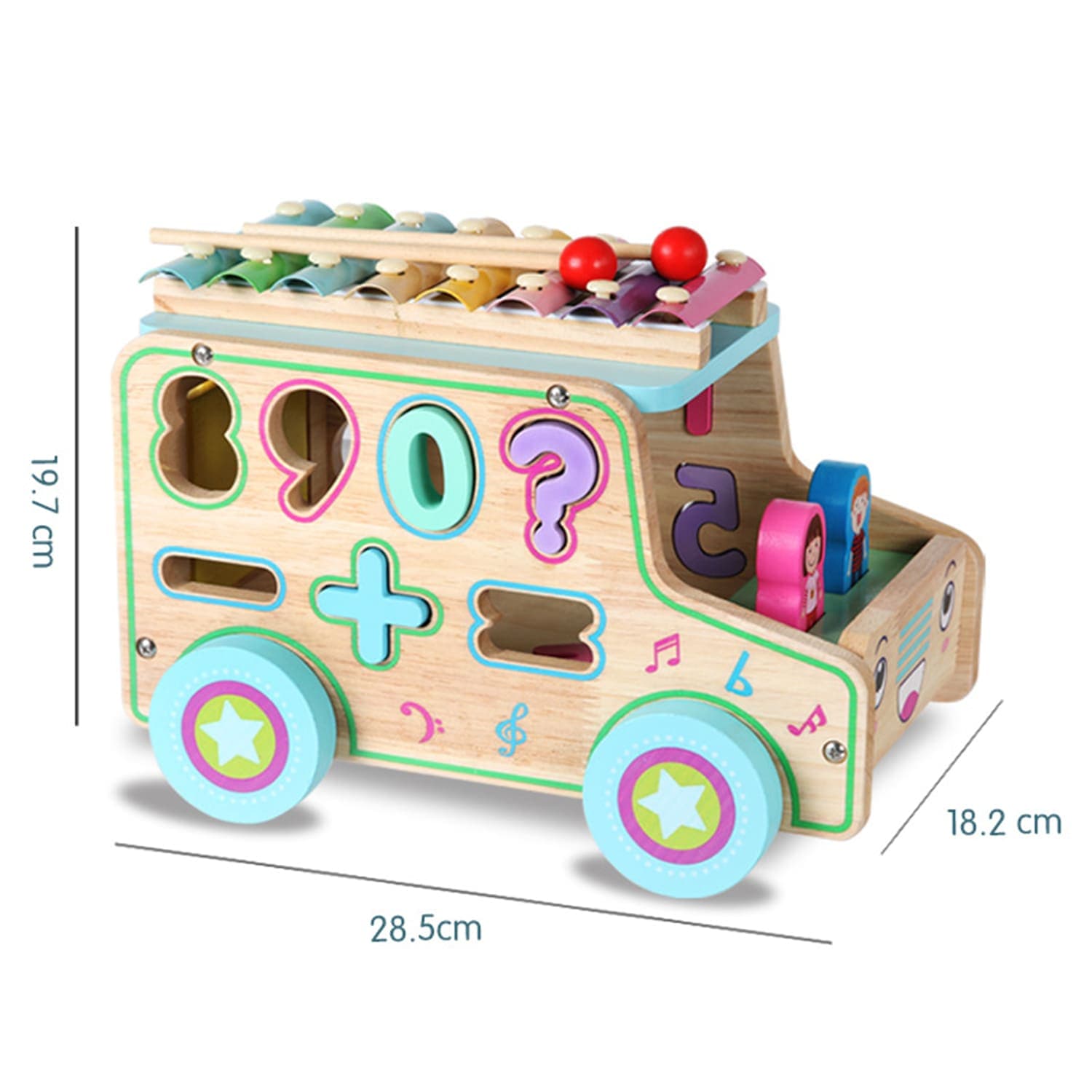 Beilaluna - Wodeen Xylophone Numbers Car thumbnail 2