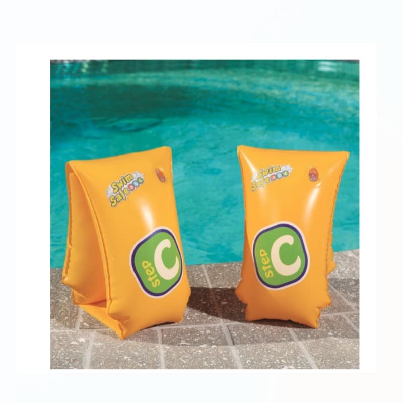 Bestway Swim Safe Jr Armbands Stepc - Yellow