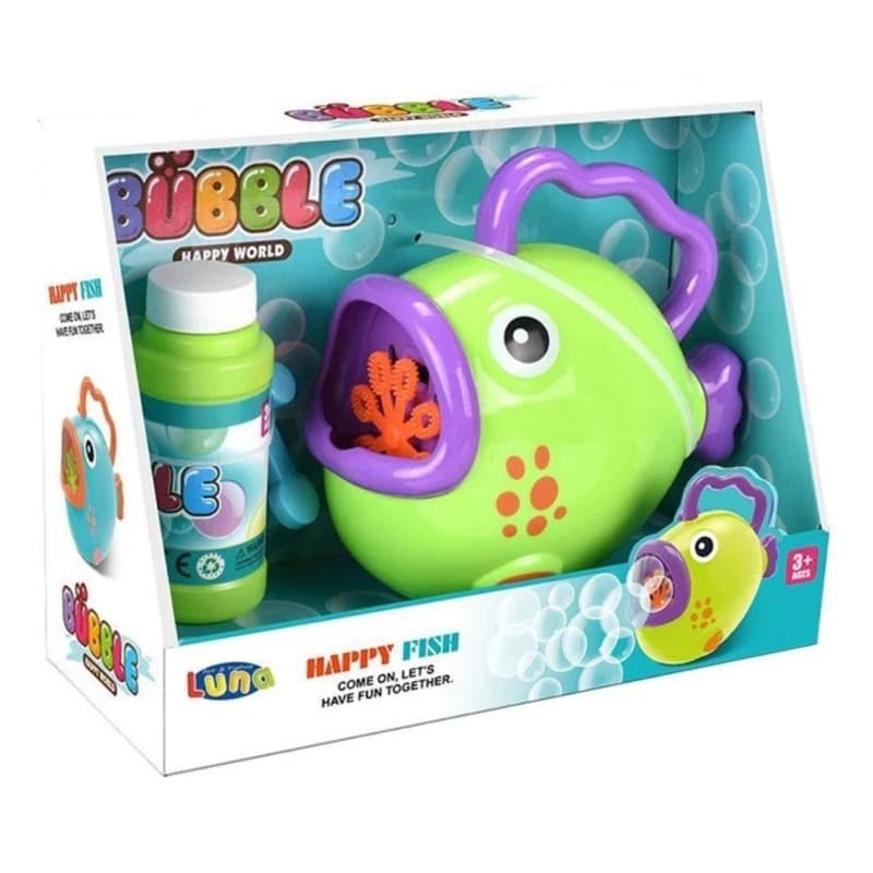 Wanna Bubbles Manual Fun Fish Bubble Machine thumbnail 2