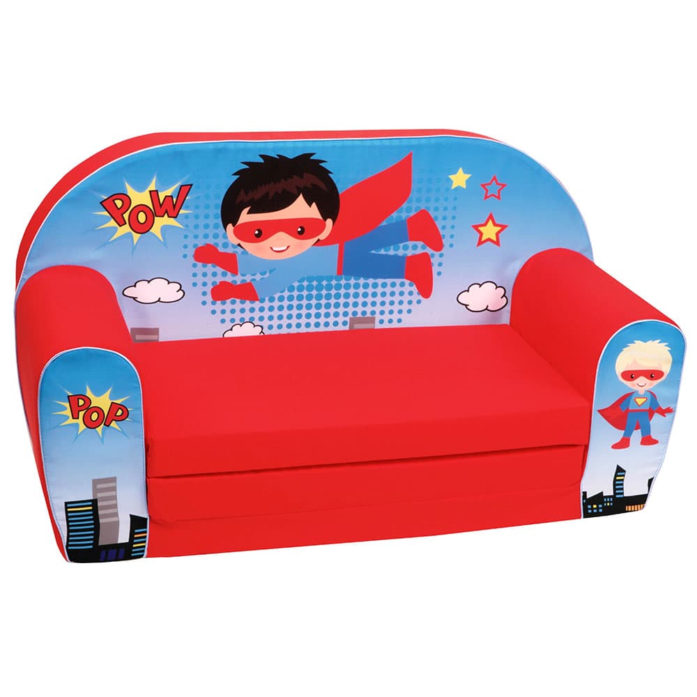 Delsit Arm Sofa Bed - Superman