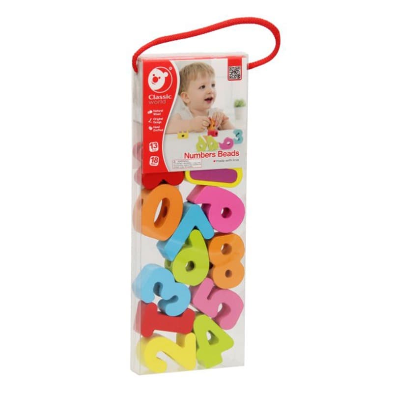 Classic World Numbers Beads