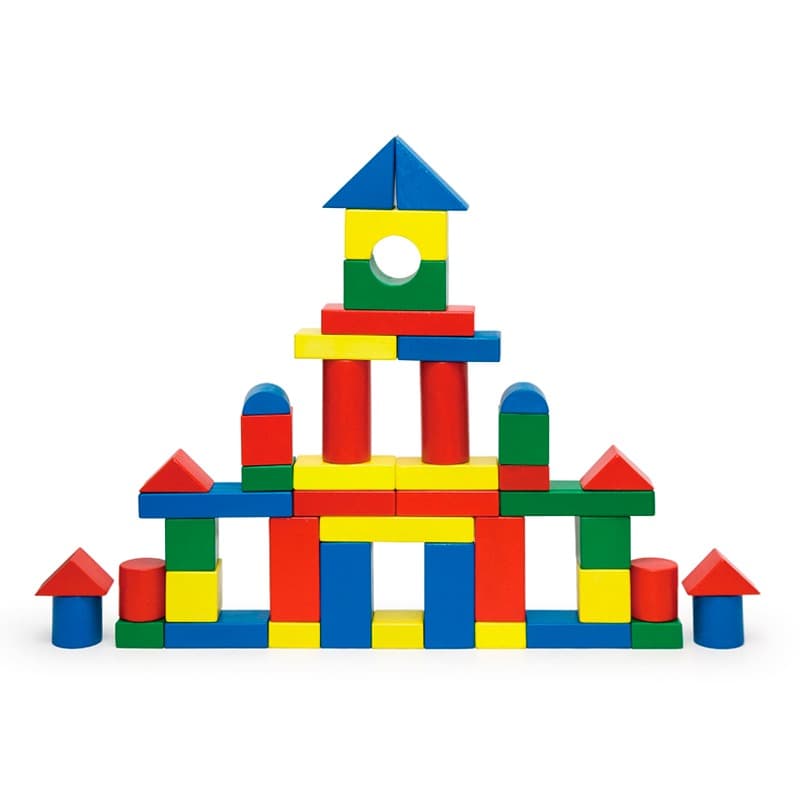 VIGA Wooden Building Blocks - 50 Pcs thumbnail 4