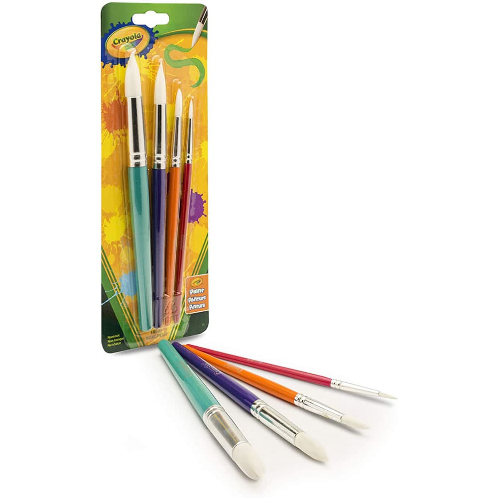 Crayola Round Brush Set - Pack of 4 thumbnail 2