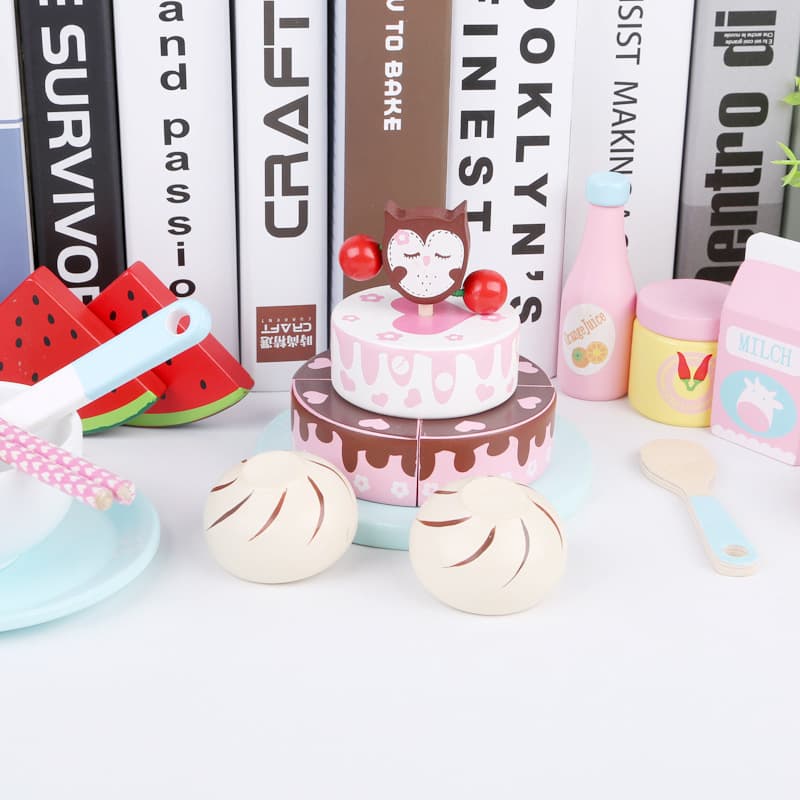 Wooden Breakfast Set - 18Pcs thumbnail 4