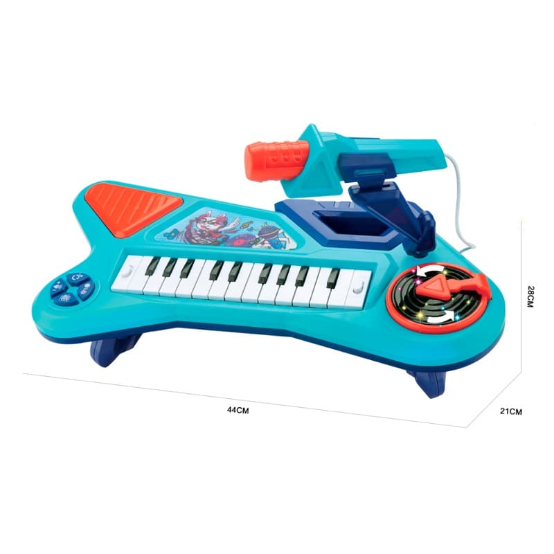 Electronic Piano with Microphone - Multiple Colors thumbnail 4