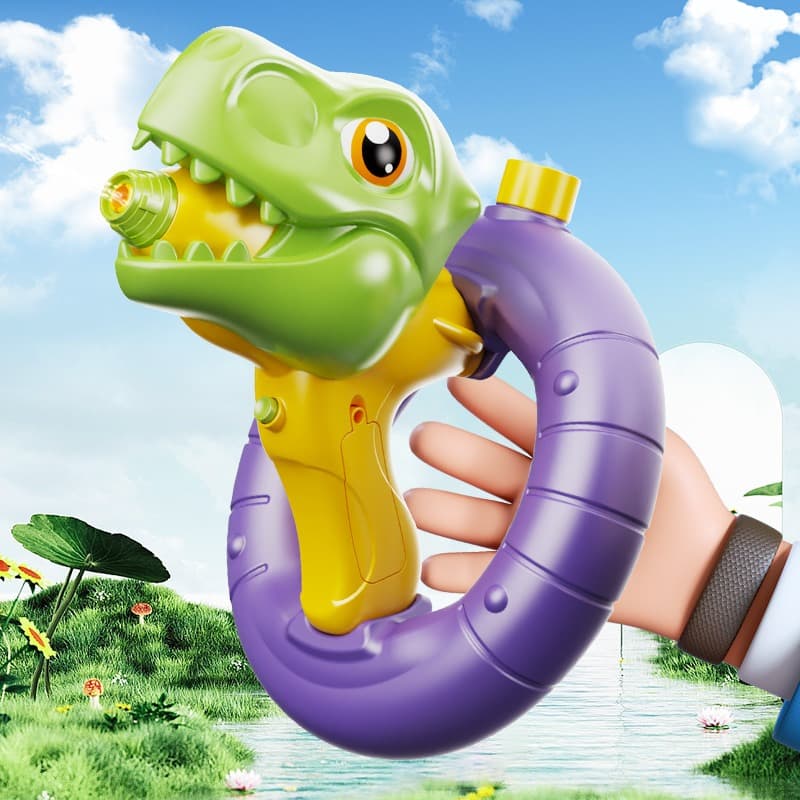 Cool Dinosaur Shape Water Gun - Green thumbnail 3