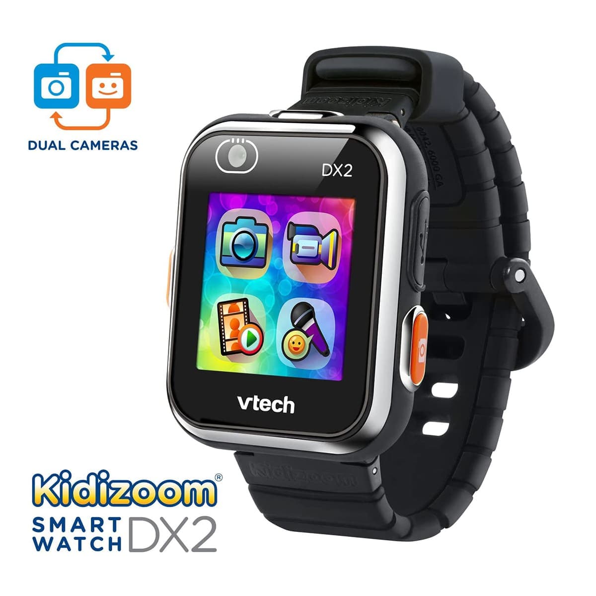 Vtech KidiZoom Smartwatch DX2 - Black thumbnail 2