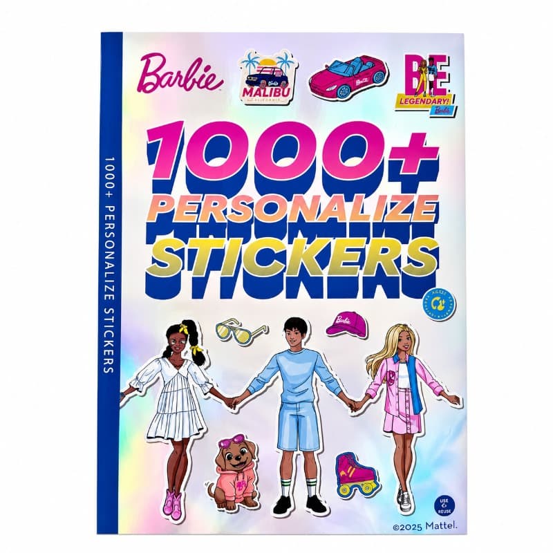 باربي - مجموعة ملصقات بتصميم باربي 1000 قطعة