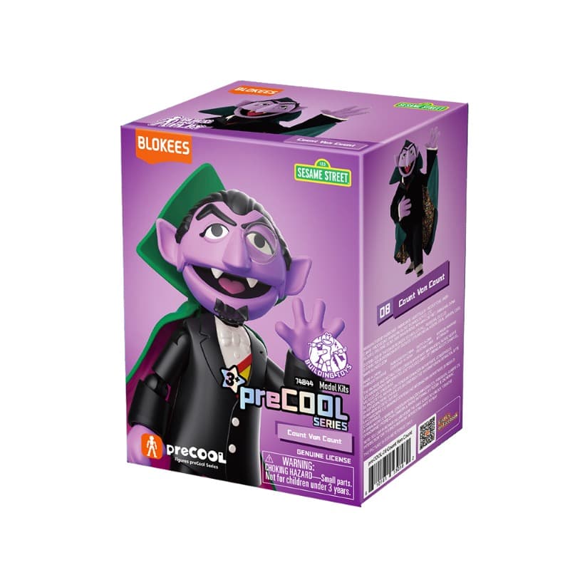 Blokees Figures Pre COOL Sesame Street 08 Count Von Count