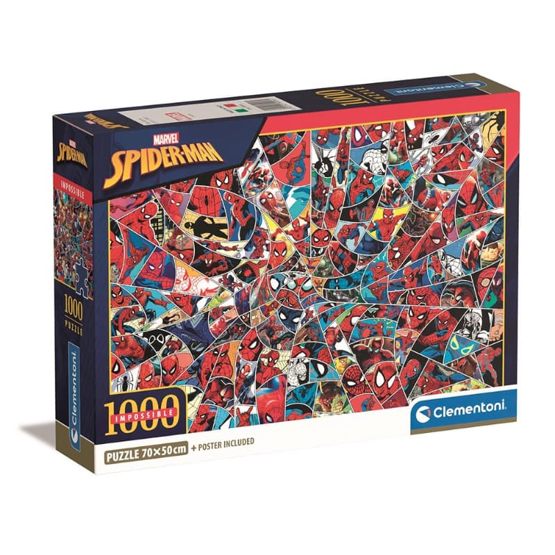 Clementoni Spider-Man Impossible Puzzle - 1000 Pieces