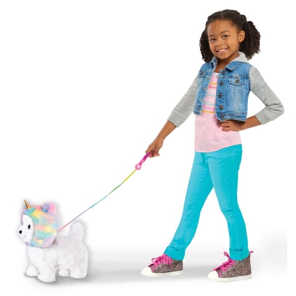 Barbie Walking Puppy With Removable Unicorn Hood thumbnail 3
