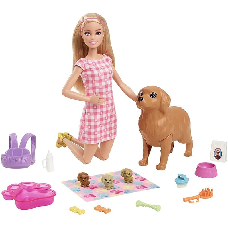 Barbie Newborn Pups 2.0 Blonde thumbnail 5