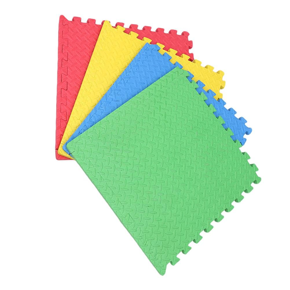 Eva Mats Leaf Pattern Large Floor Mat 4Pcs thumbnail 2