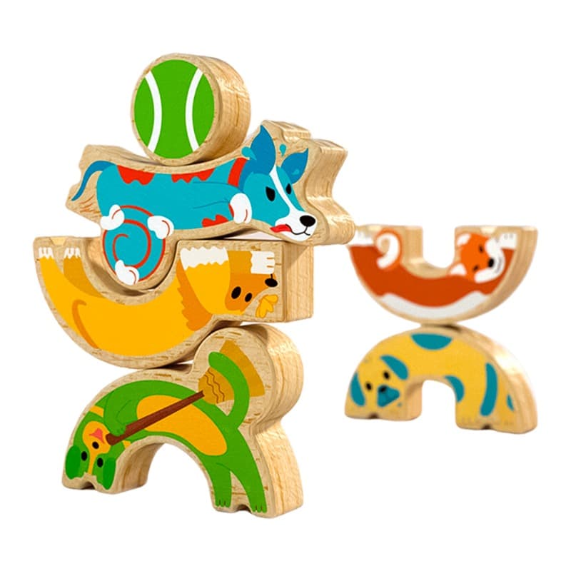 Onshine Wooden Smart Stacking Dogs thumbnail 3