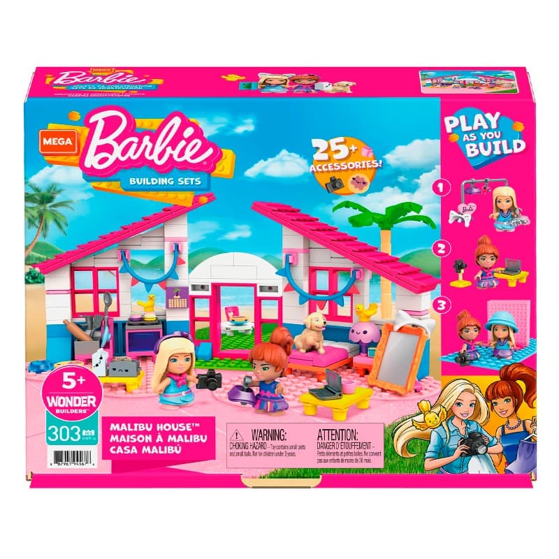 Barbie Malibu House - 303 Pcs
