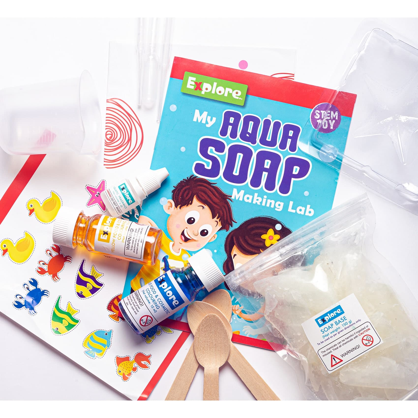 Explore My Aqua Soap Making Lab thumbnail 5