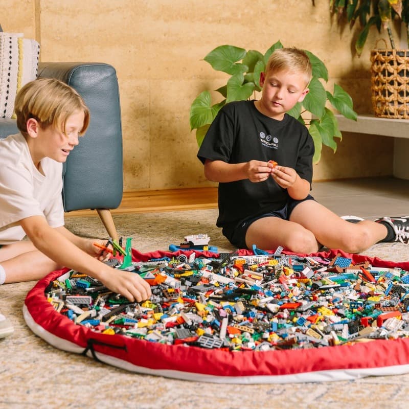 Brick Bag Ultimate All-in-1 Play Mat & Toy Storage Bag thumbnail 2