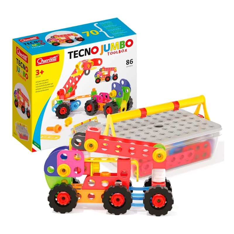 Quercetti Tecno Jumbo with Storage box