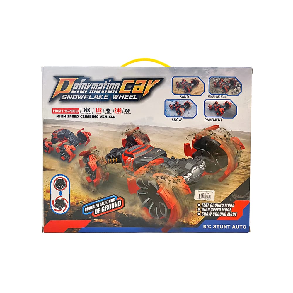 RC Deformation Car Snowflake Wheel thumbnail 3