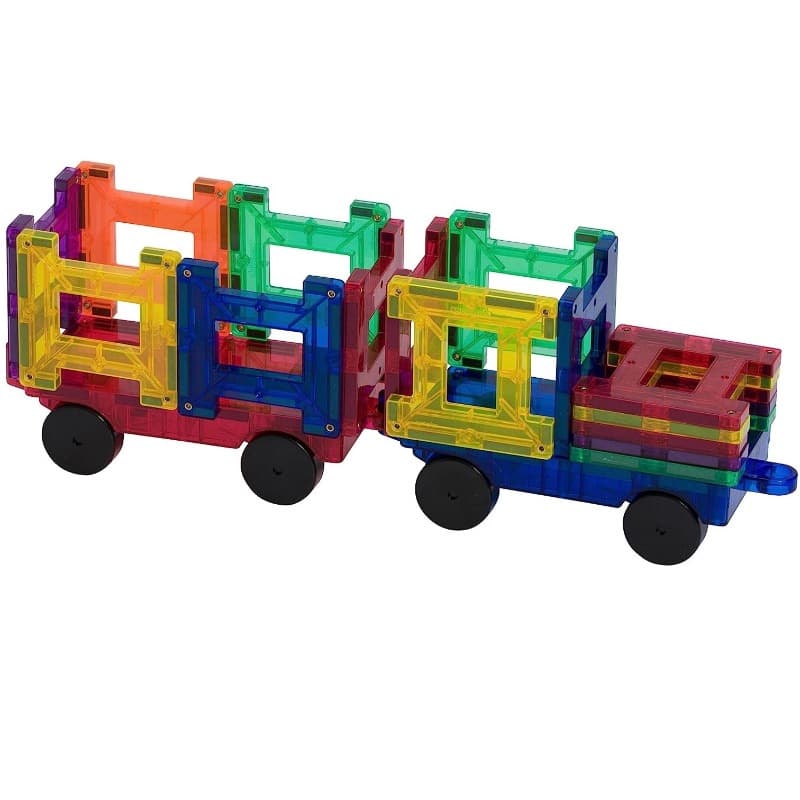 WonderMags Magnetic Tiles 2 Pcs Car thumbnail 2