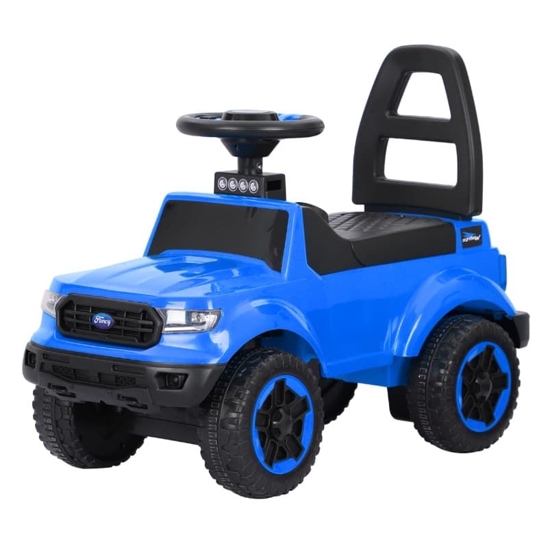 FIRST Drive 901 Kids Sliding Ride On Car with LED Lights Music and Wireless Connectivity