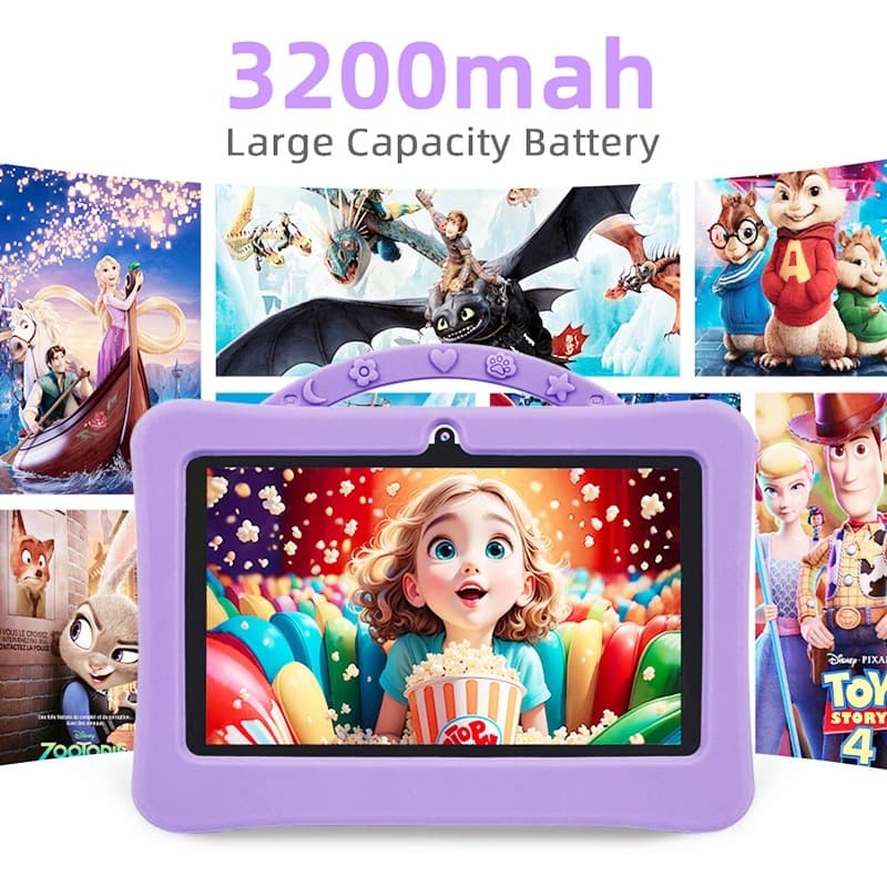 Kids Tablet 6.95 inches 4+128GB Deep Purple thumbnail 3