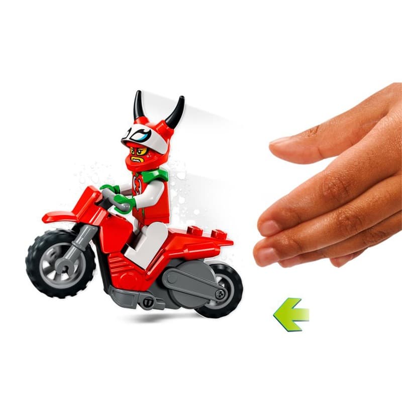 LEGO City Reckless Scorpion Stunt Bike - Red thumbnail 4