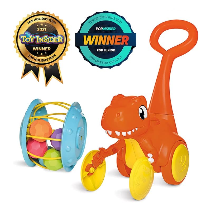 Tomy Toomies Pic And Push T-Rex thumbnail 3