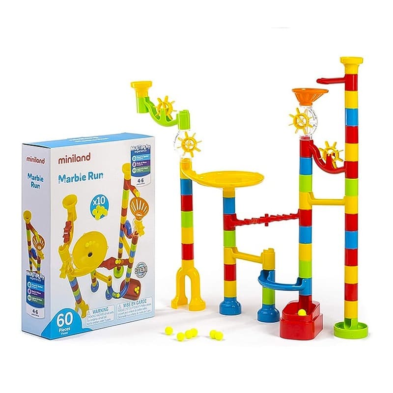 Miniland Marble Fun - 60 Pcs