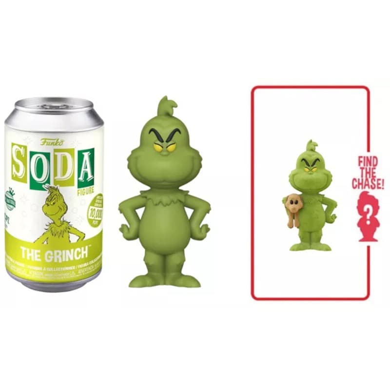 Funko Pop Vinyl Soda Grinch with Chase Figure