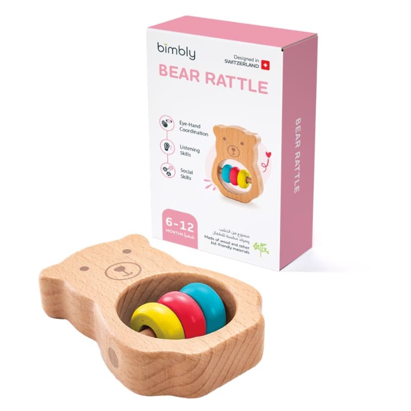 Bimbly Bear Rattle thumbnail 2