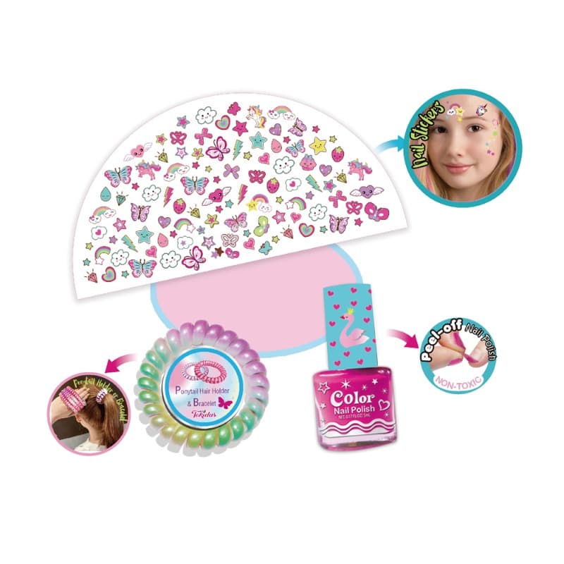 Tokidas All my Fun Nail And Hair Set thumbnail 2