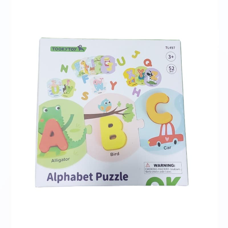 Tooky Toy Alphabet Puzzle Assorted thumbnail 2