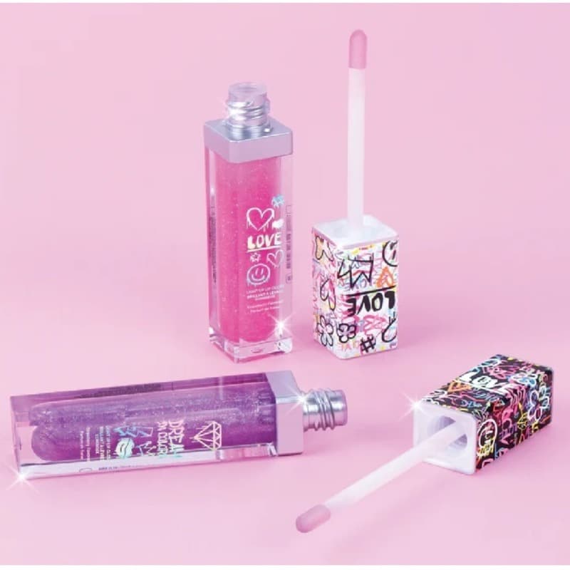 3C4G Graffiti Light Up Lip Gloss 2pk thumbnail 3