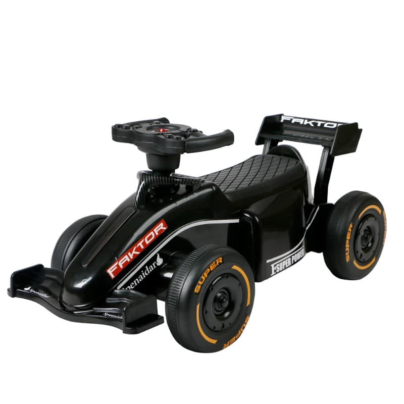 Tobbi Kids Mini F1 Race Ride On Electric Car 6V Black