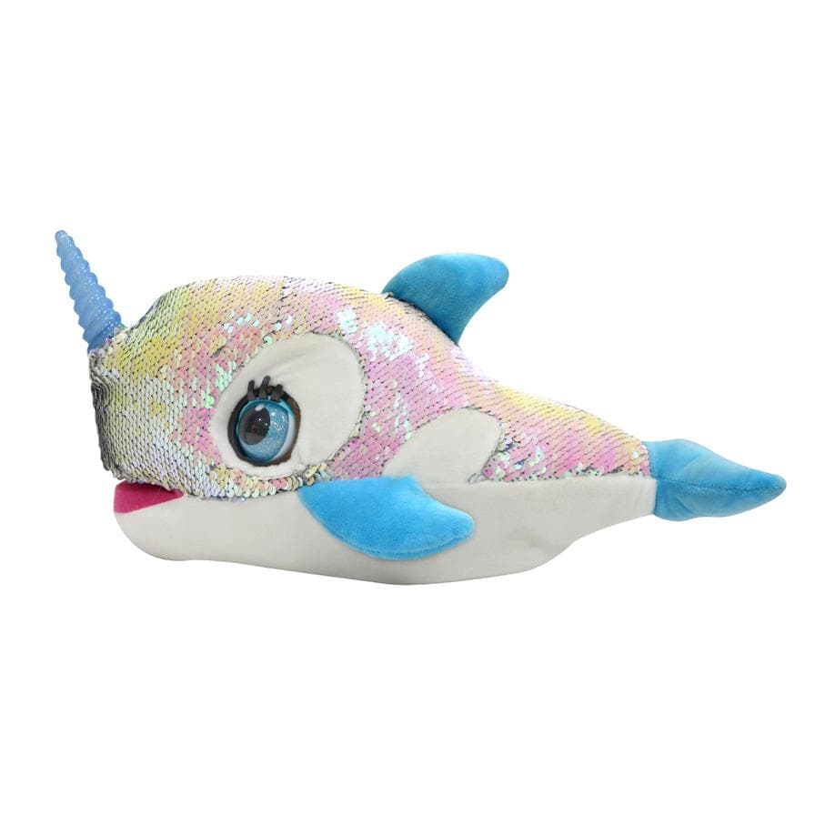 Stella Interactive Narwhal Plush Toy thumbnail 2