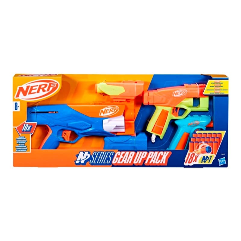 Nerf N Series Gear Up Pack - 3x Blasters