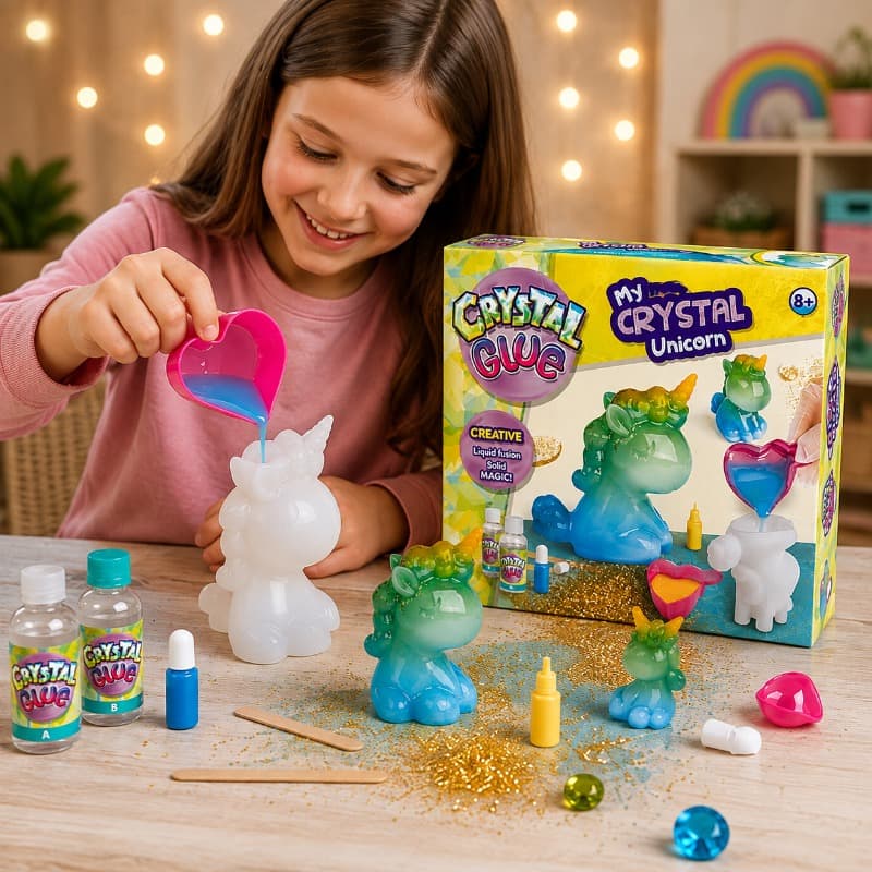 Paulinda My Crystal Unicorn Set For Kids thumbnail 2